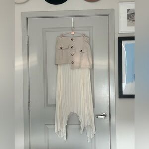 NWT cargo maxi skirt